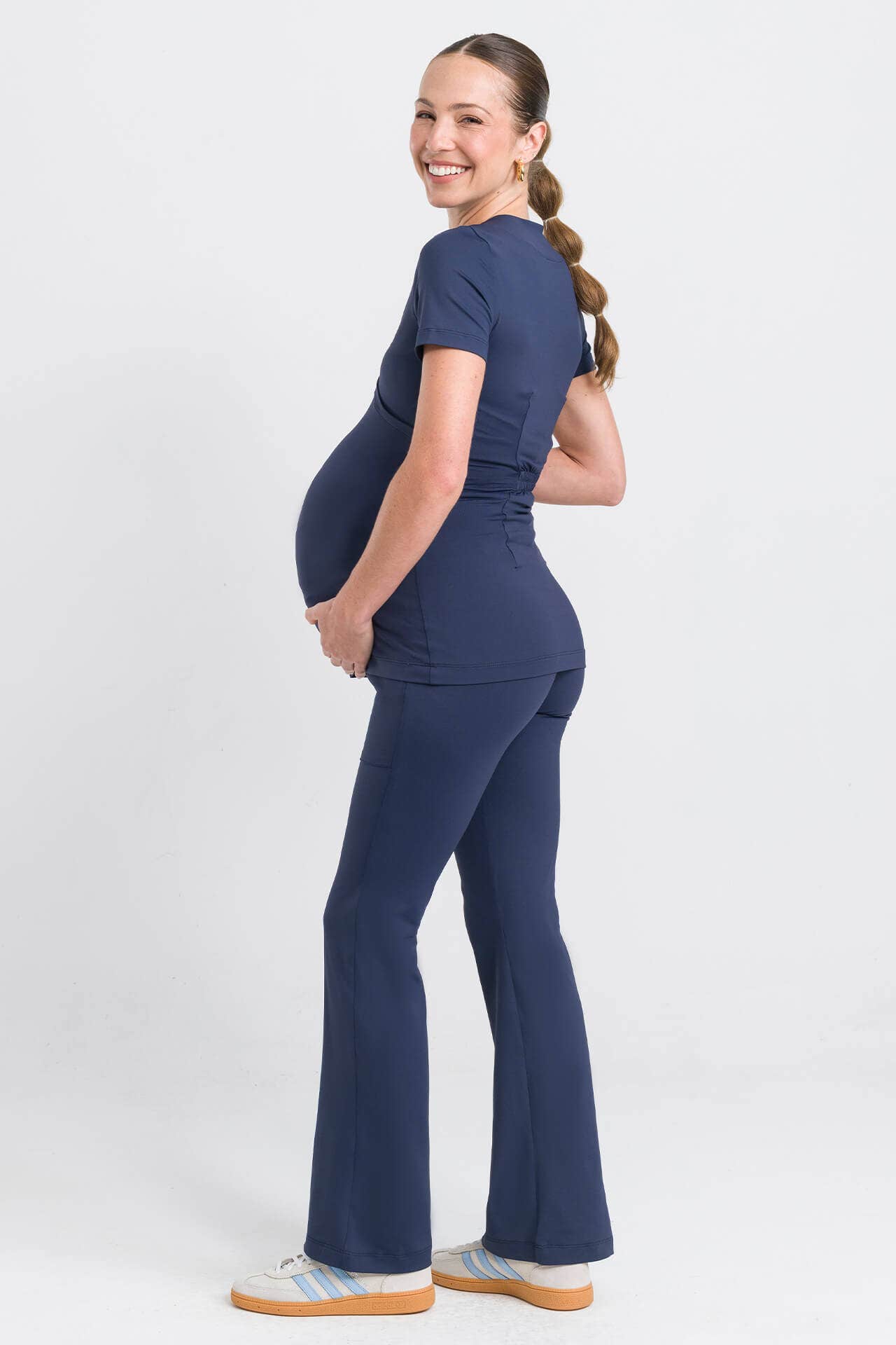 Scrub Feminino Coach Mom - Azul Marinho