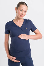 Scrub Feminino Coach Mom - Azul Marinho