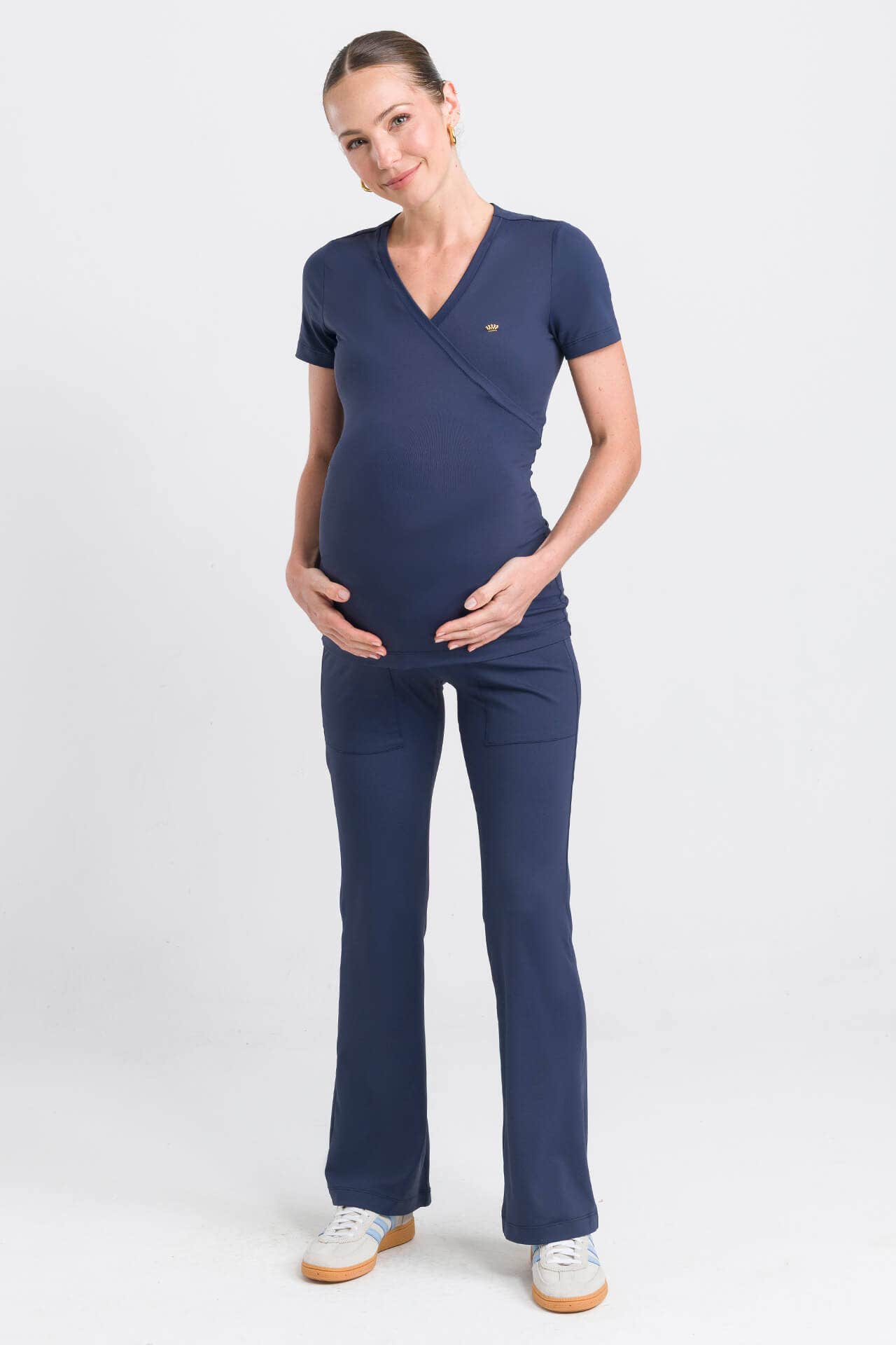 Scrub Feminino Coach Mom - Azul Marinho