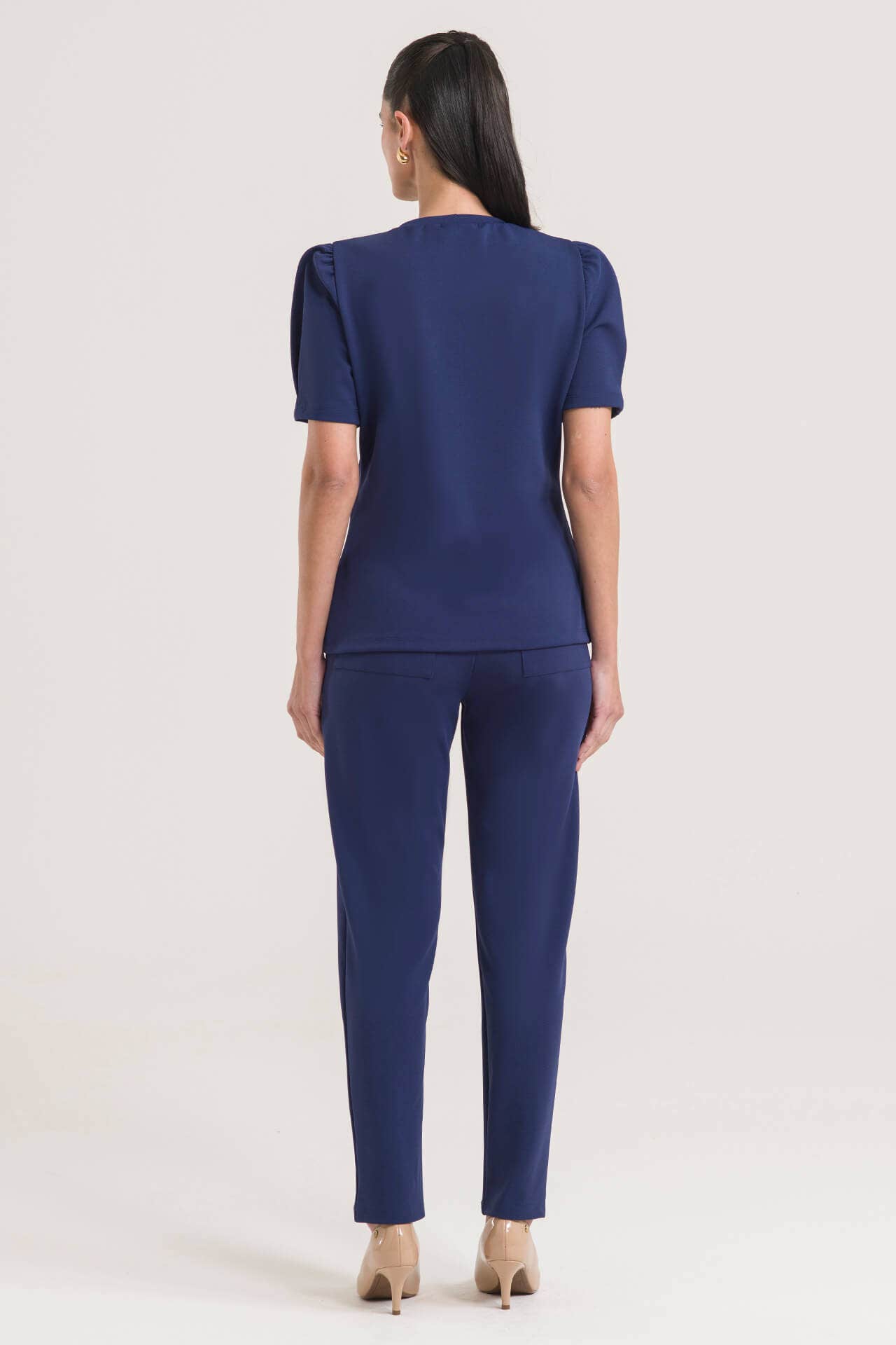 Scrub Feminino Isis - Azul Marinho
