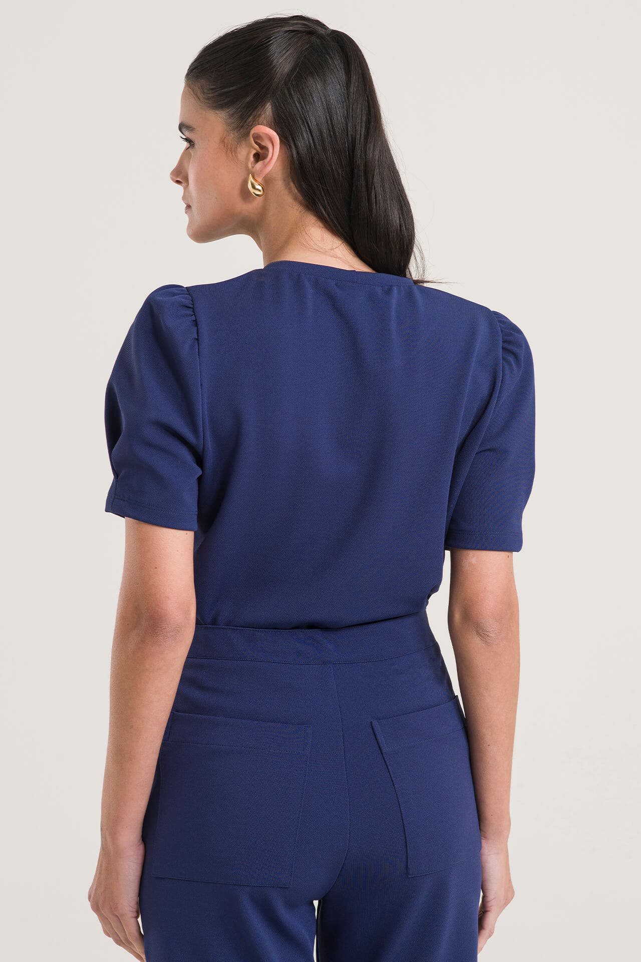 Scrub Feminino Isis - Azul Marinho
