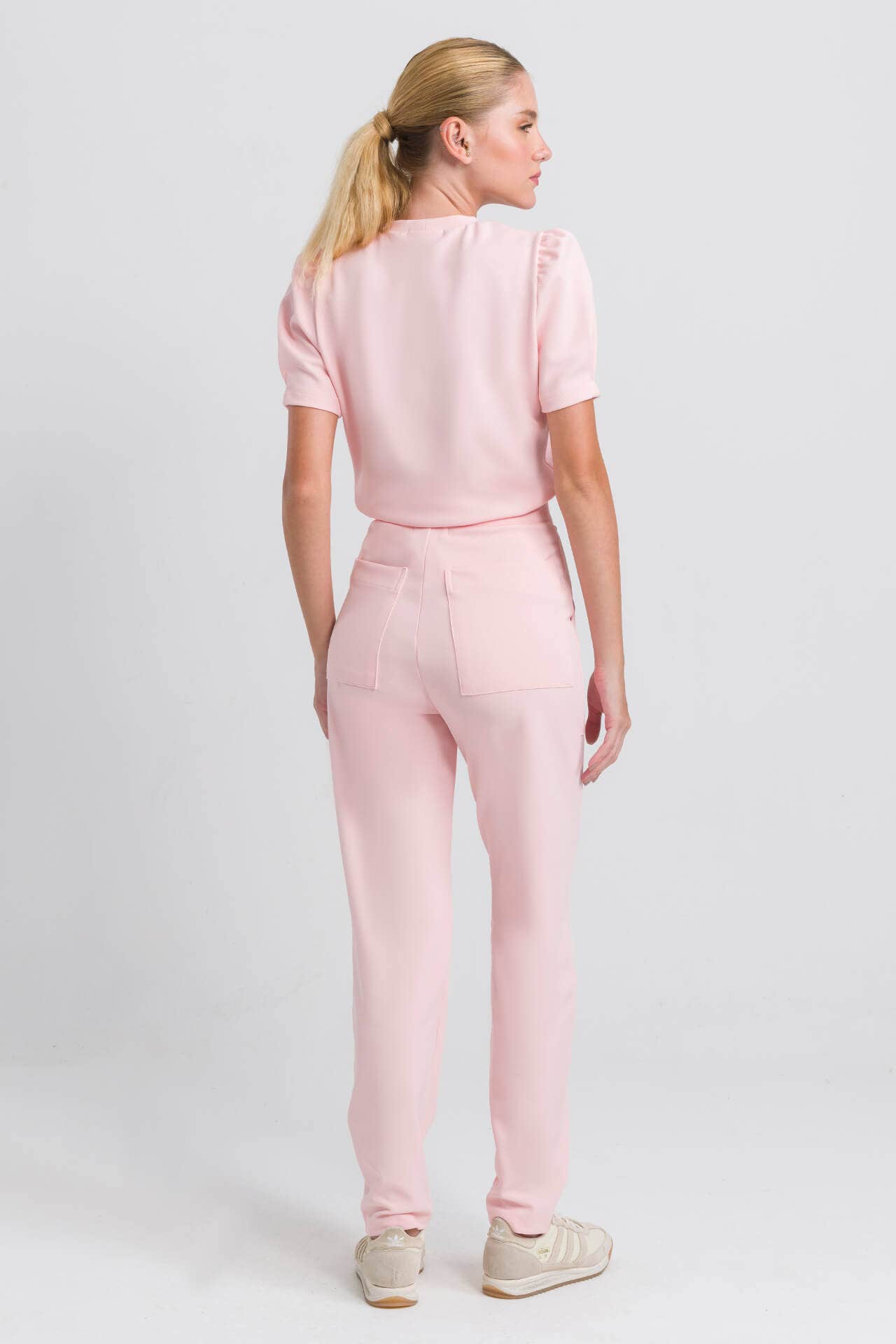 Scrub Feminino Isis - Rosa Soft