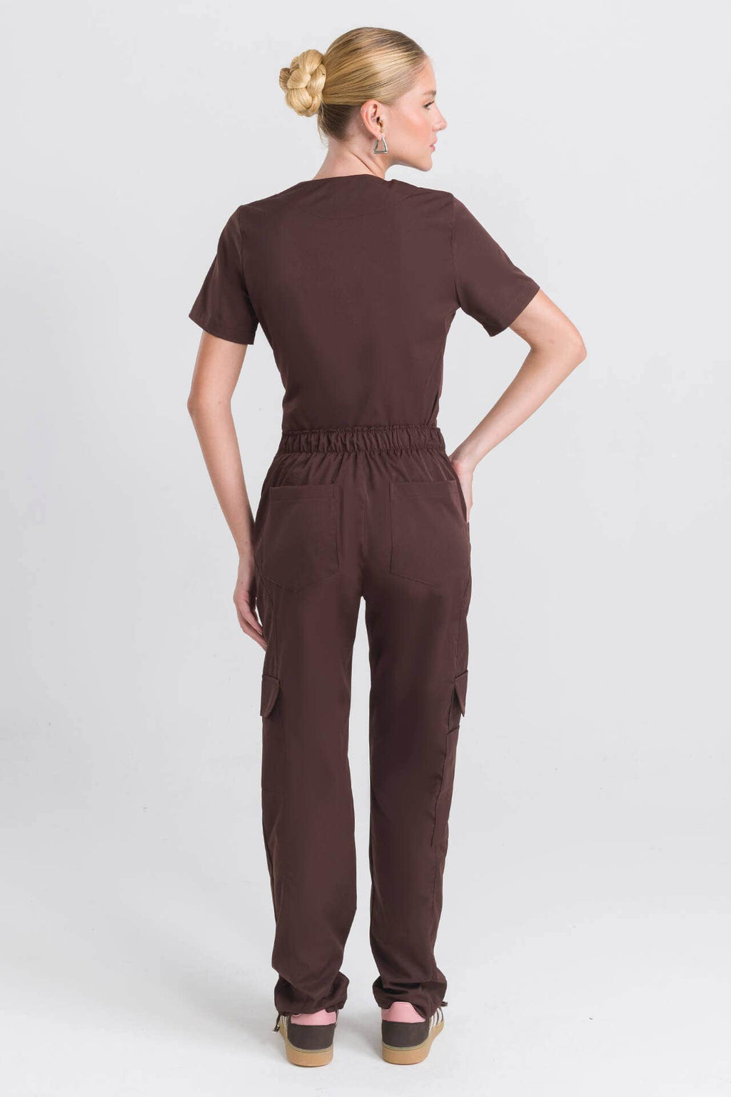 Scrub Feminino Lab - Marrom