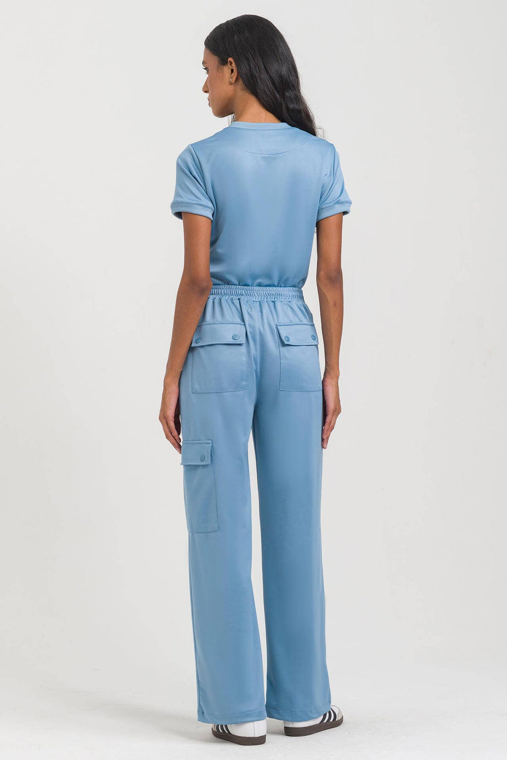 Scrub Feminino Play - Azul Soft