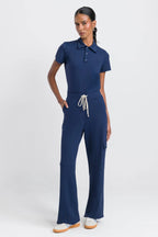 Scrub Feminino Polo - Azul Marinho
