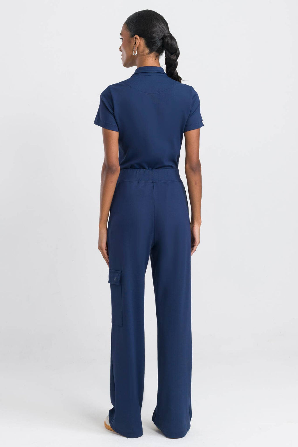 Scrub Feminino Polo - Azul Marinho