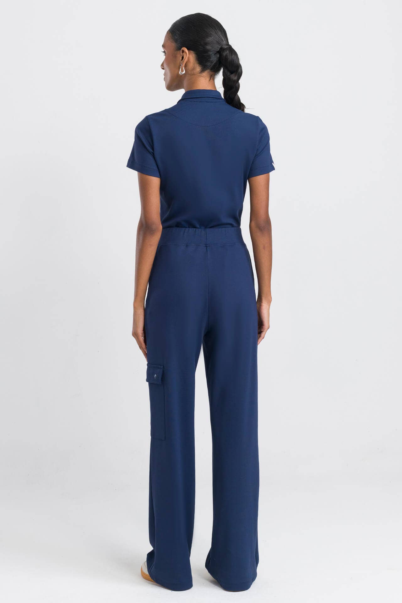 Scrub Feminino Polo - Azul Marinho