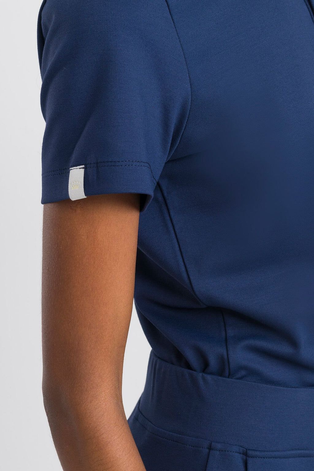 Scrub Feminino Polo - Azul Marinho
