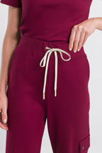 Scrub Feminino Polo - Bordô