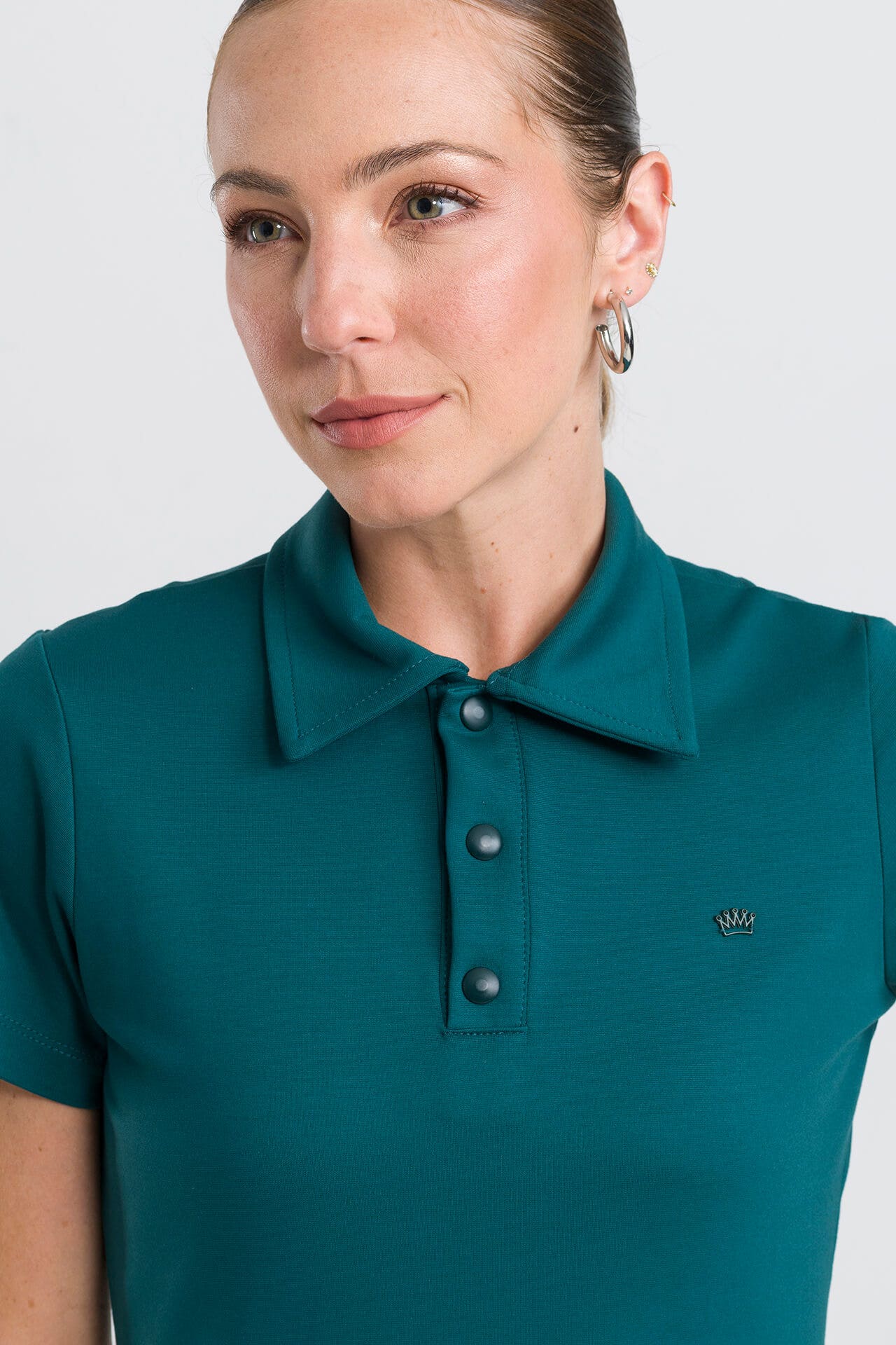 Scrub Feminino Polo - Verde