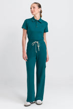 Scrub Feminino Polo - Verde