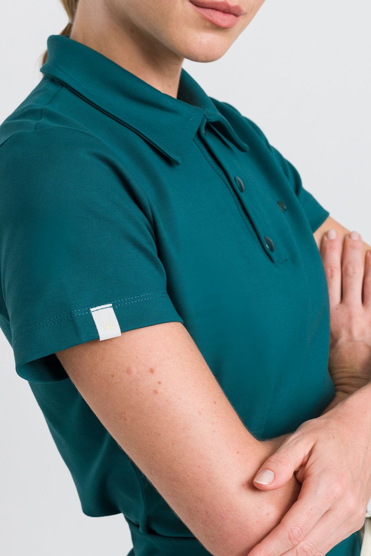 Scrub Feminino Polo - Verde