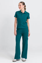 Scrub Feminino Polo - Verde