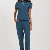 Scrub Feminino Set - Azul Navy