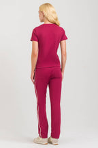 Scrub Feminino Smash - Vinho