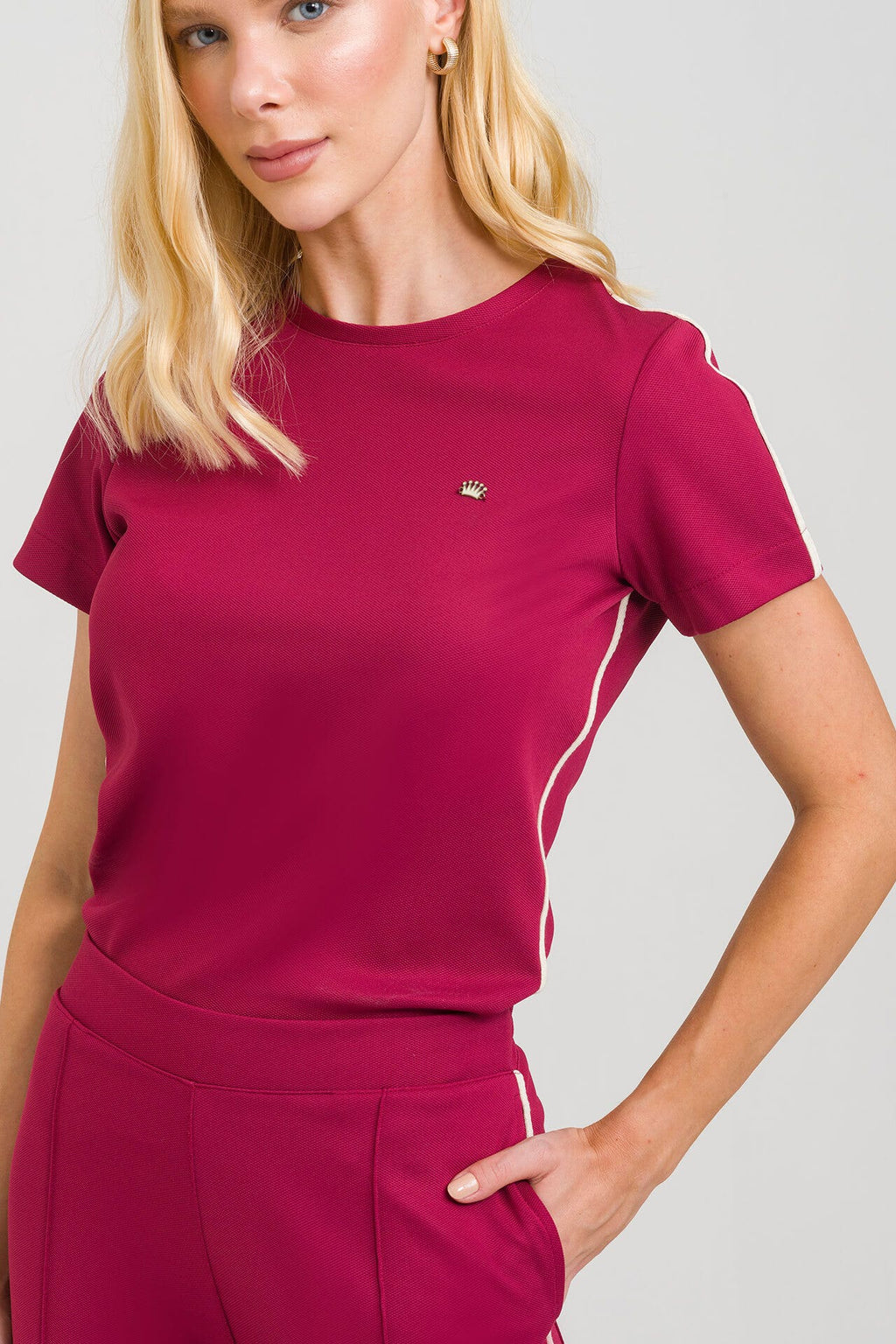 Scrub Feminino Smash - Vinho