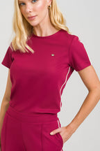 Scrub Feminino Smash - Vinho
