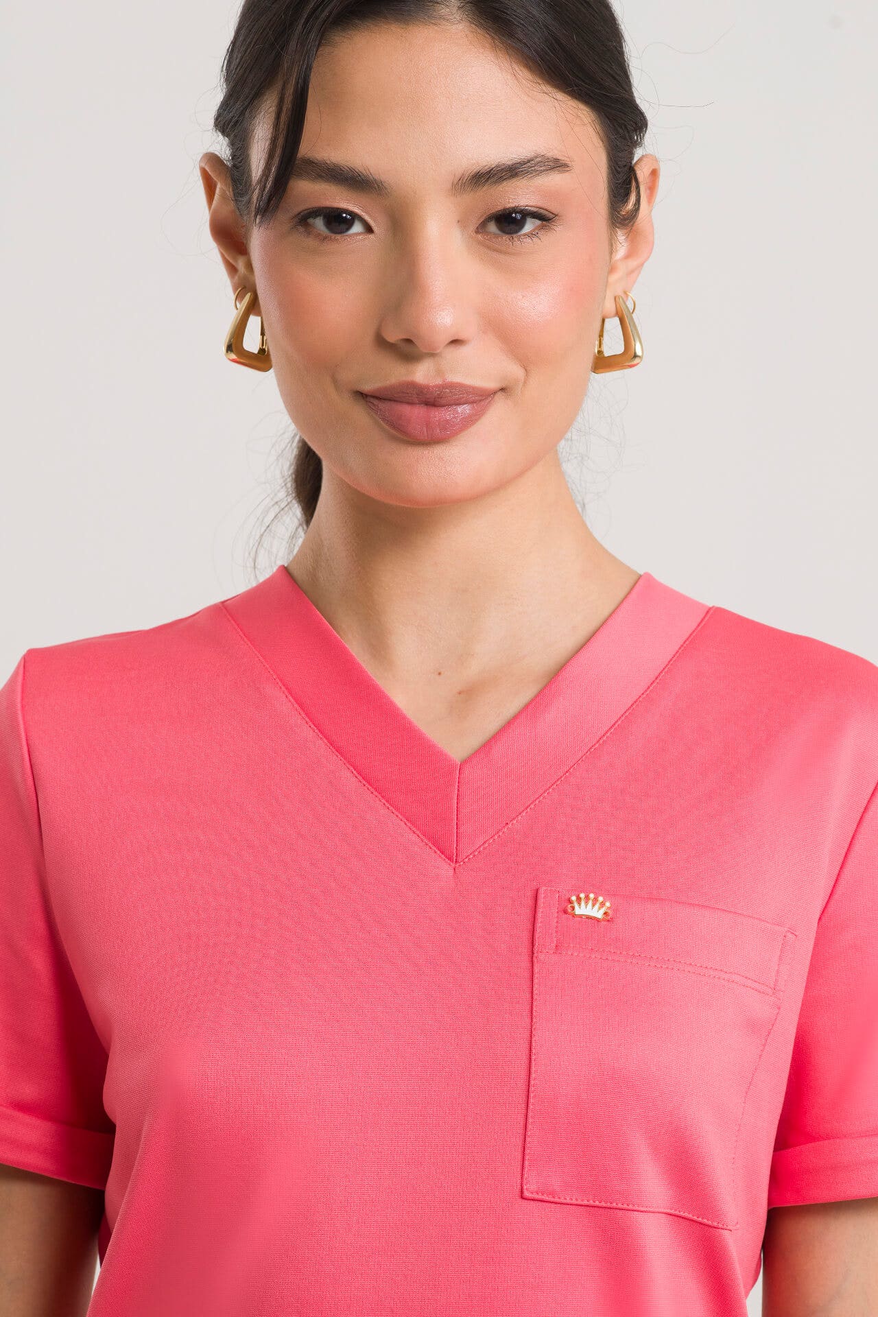 Scrub Feminino Soft - Pink