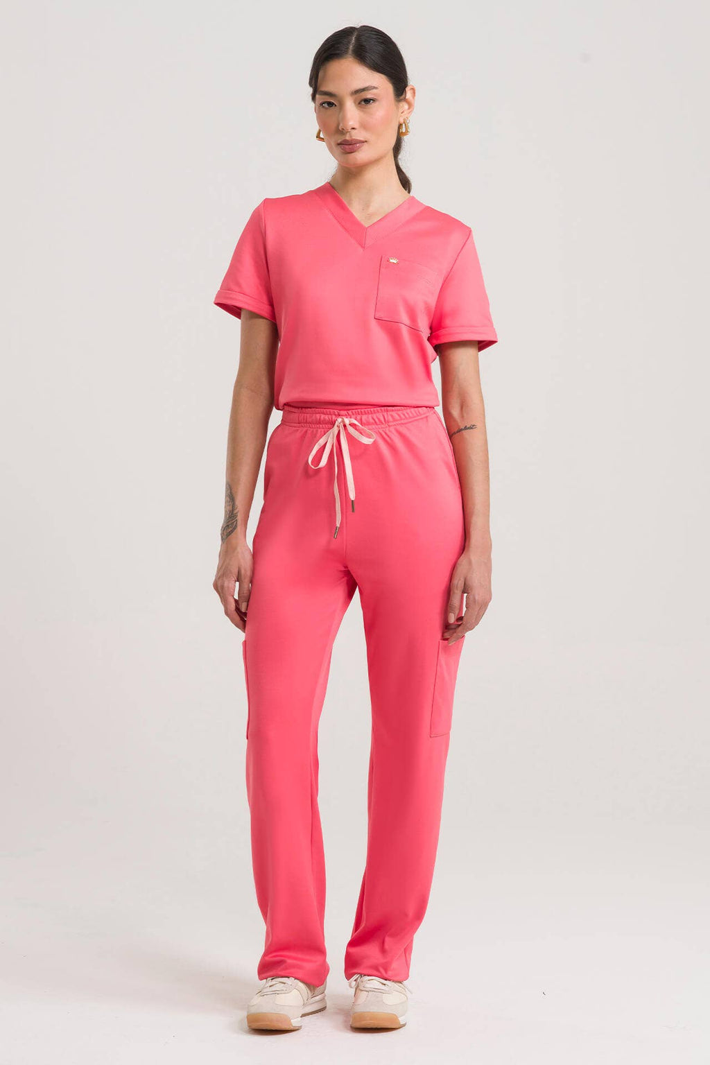 Scrub Feminino Soft - Pink