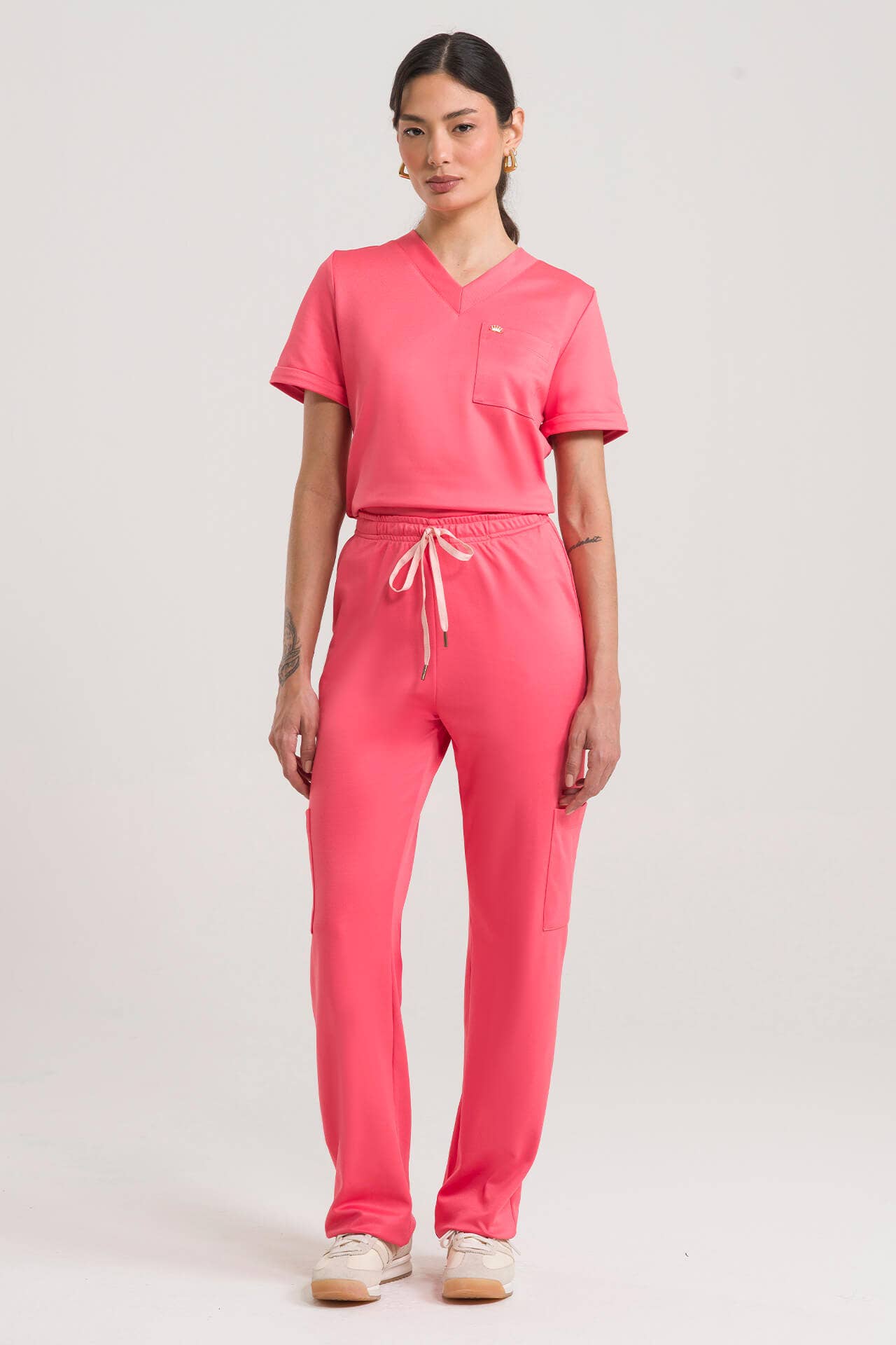 Scrub Feminino Soft - Pink