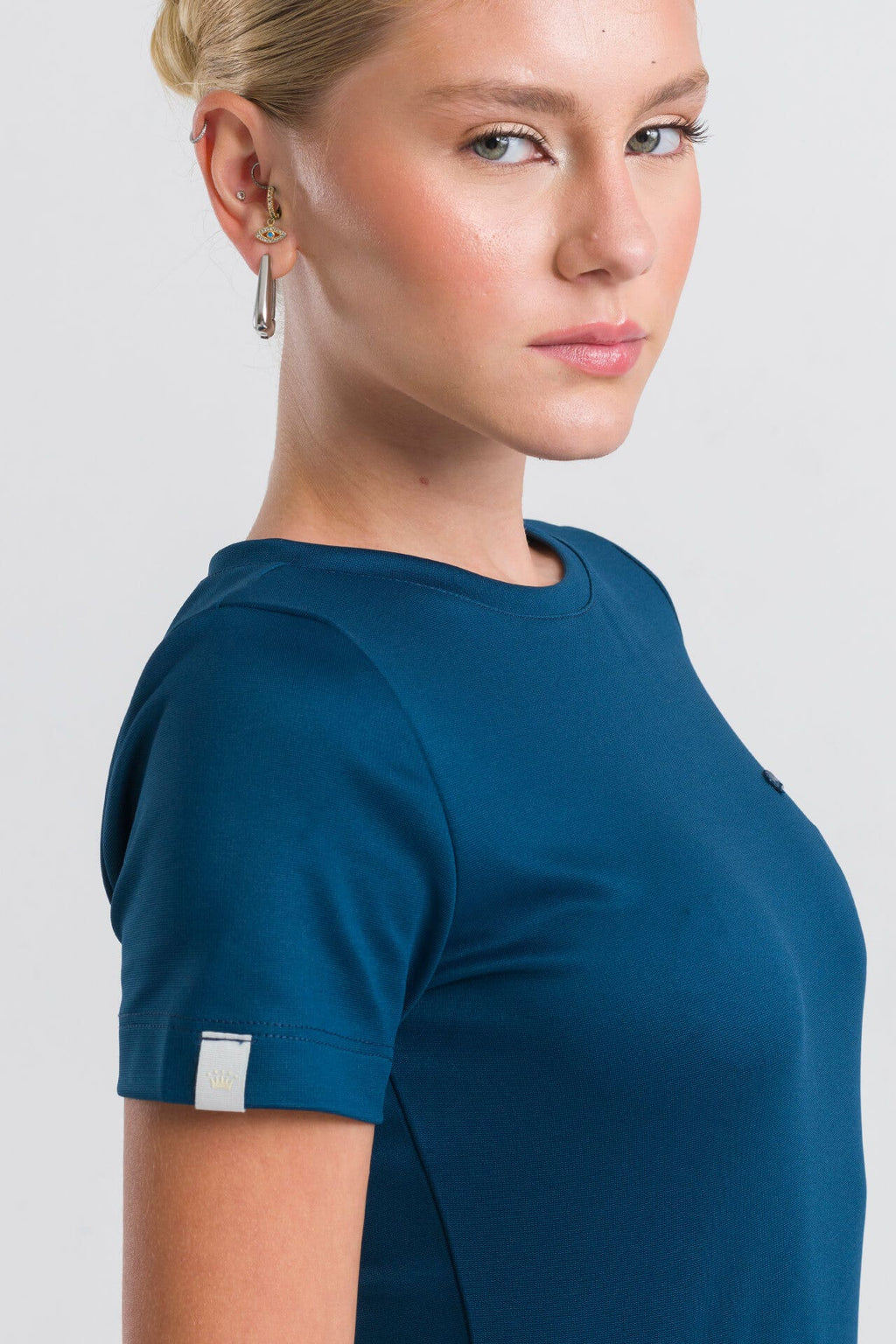 Scrub Feminino Sporty - Azul Marinho
