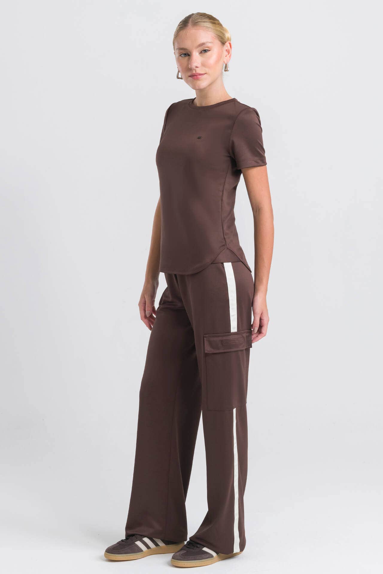 Scrub Feminino Sporty - Marrom