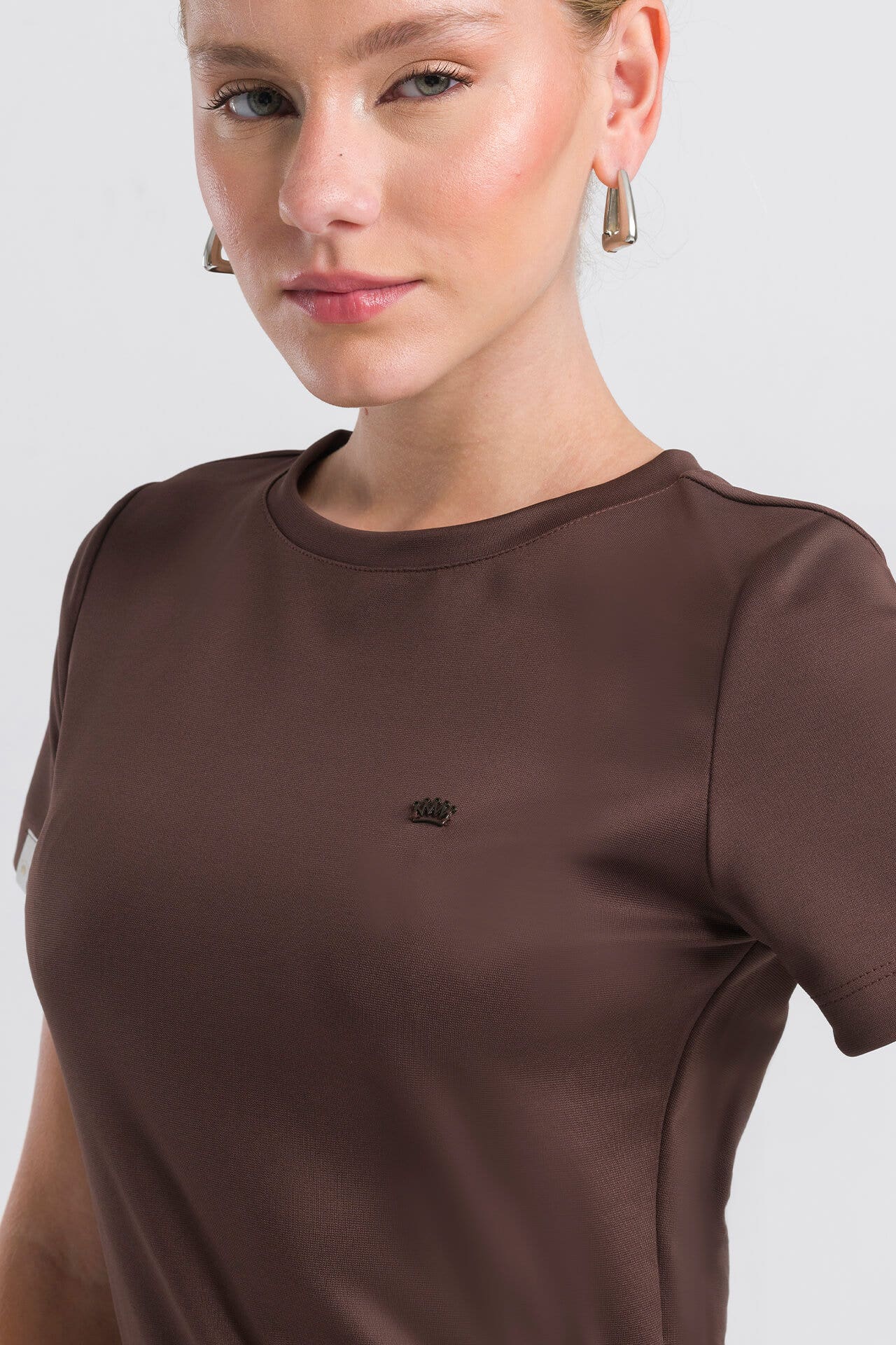 Scrub Feminino Sporty - Marrom