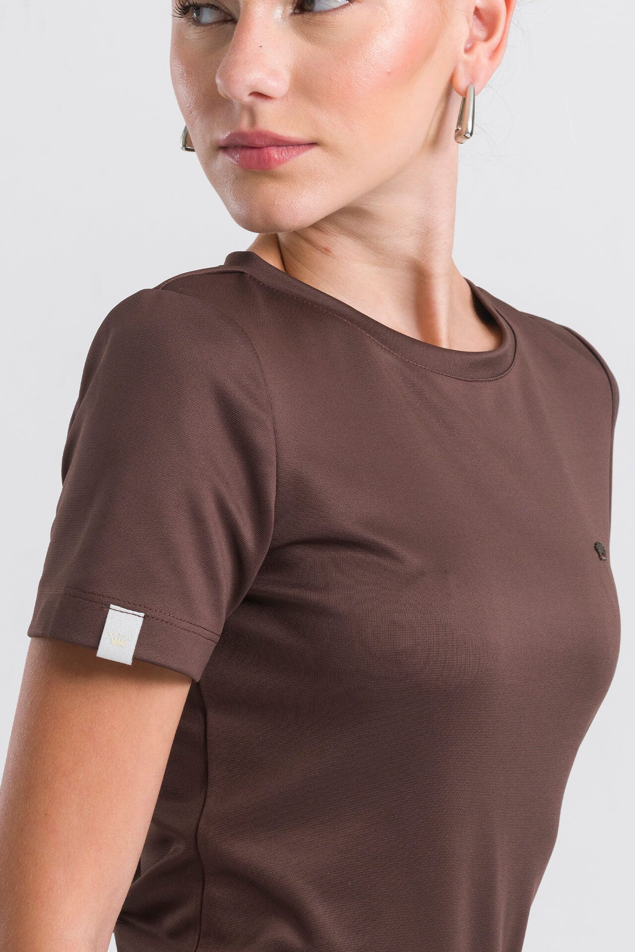 Scrub Feminino Sporty - Marrom