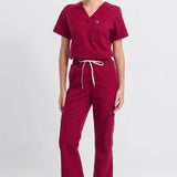Scrub Feminino Step - Bordô