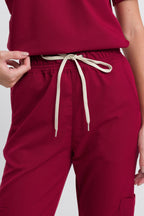 Scrub Feminino Step - Bordô