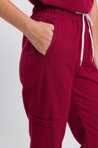 Scrub Feminino Step - Bordô