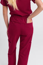 Scrub Feminino Step - Bordô