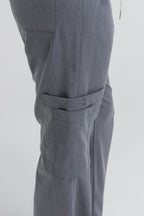 Scrub Feminino Step - Cinza