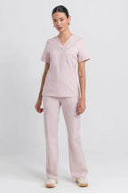 Scrub Feminino Step - Rosa Soft