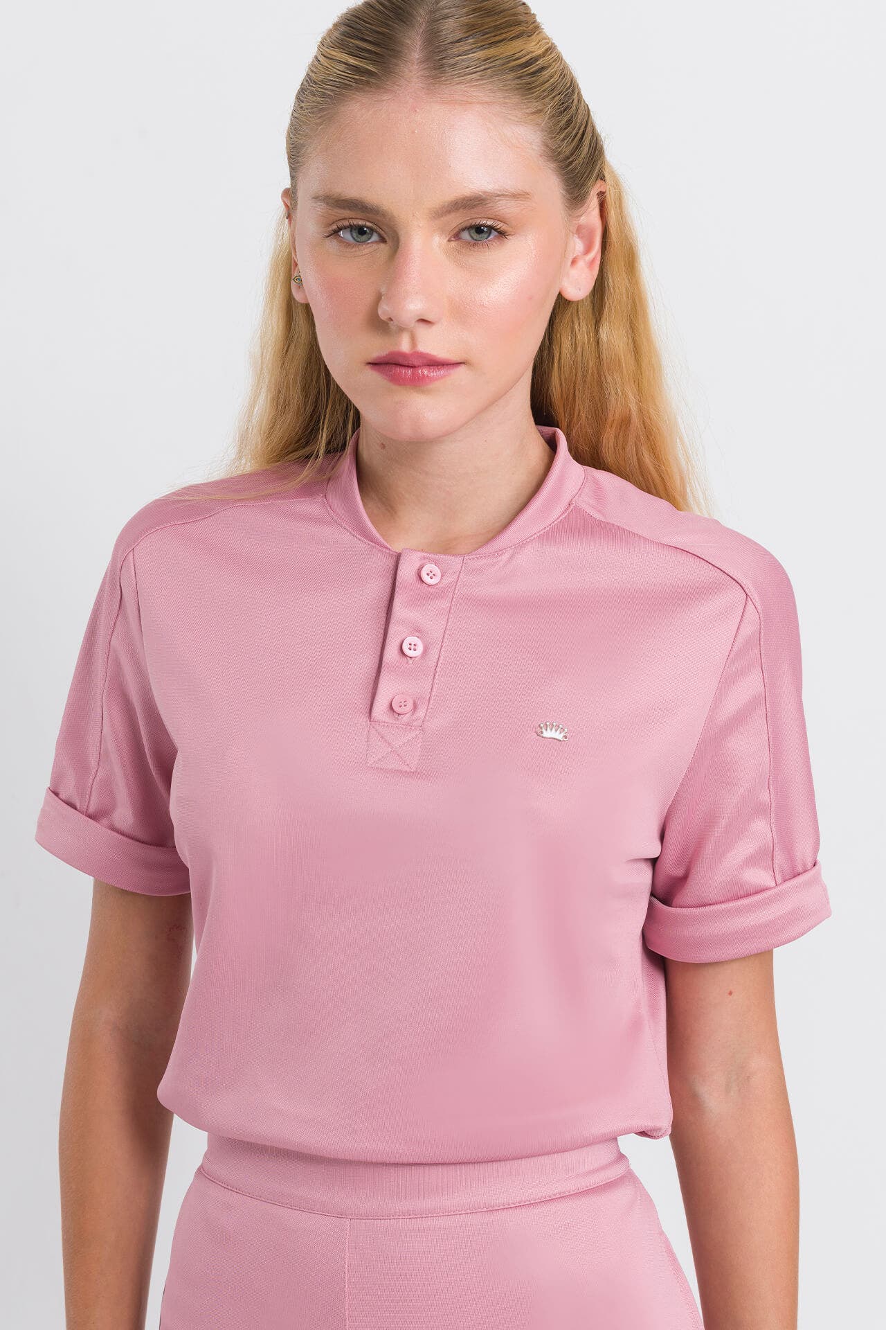 Scrub Feminino Urbane - Rosa Blush