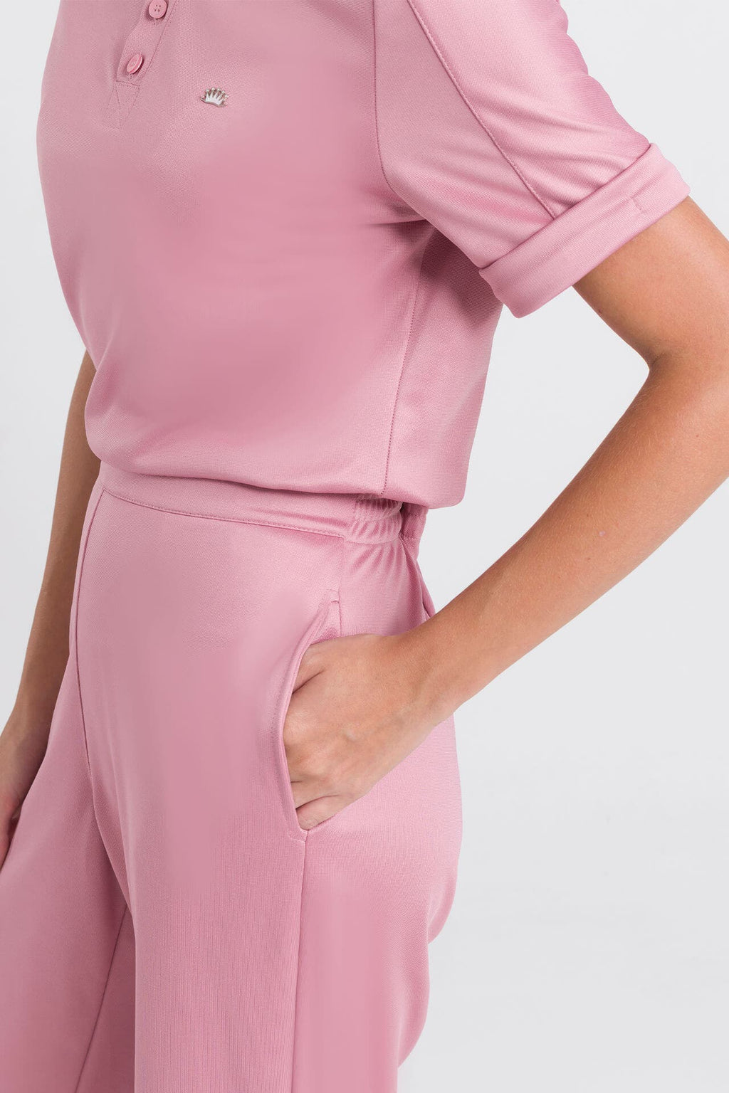 Scrub Feminino Urbane - Rosa Blush