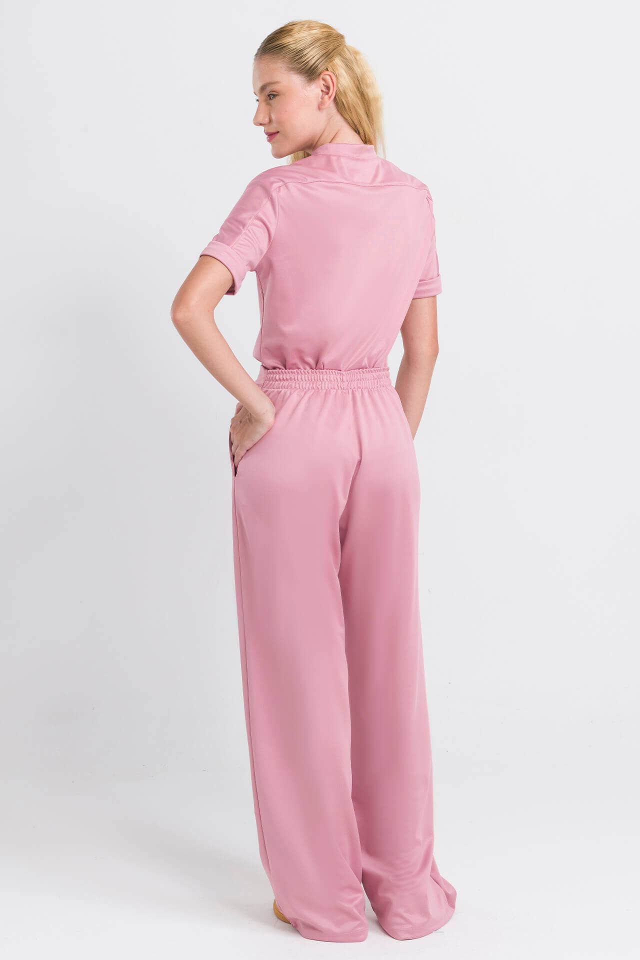 Scrub Feminino Urbane - Rosa Blush