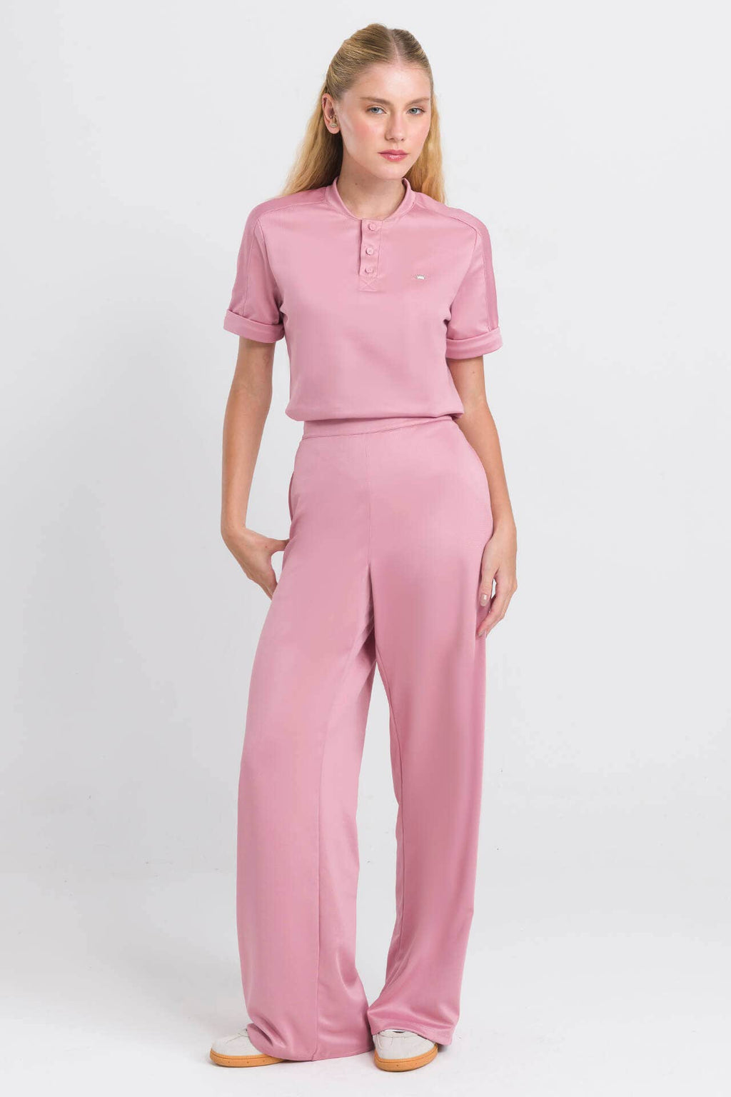 Scrub Feminino Urbane - Rosa Blush
