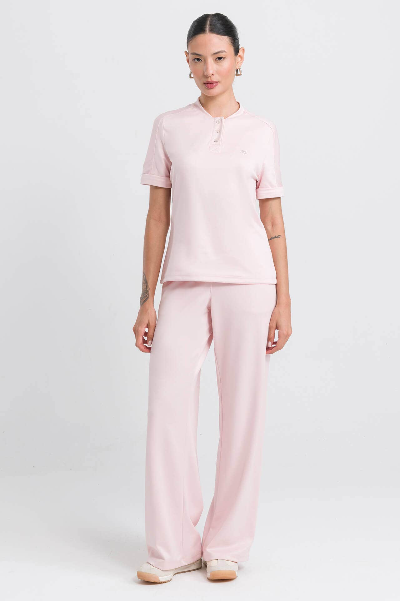 Scrub Feminino Urbane - Rosa Light