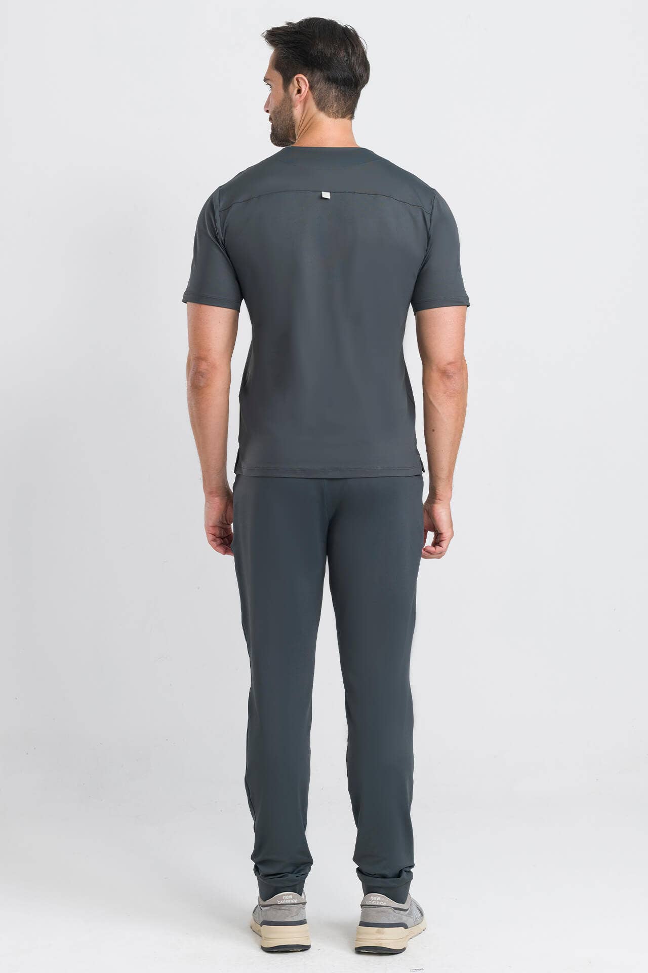 Scrub Masculino Active - Cinza Chumbo