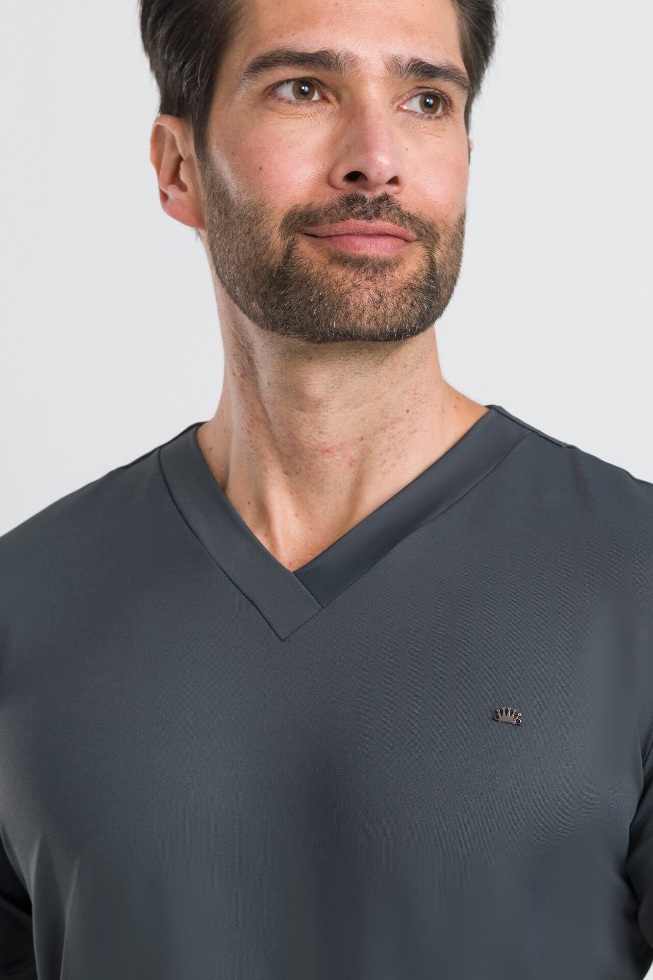 Scrub Masculino Active - Cinza Chumbo