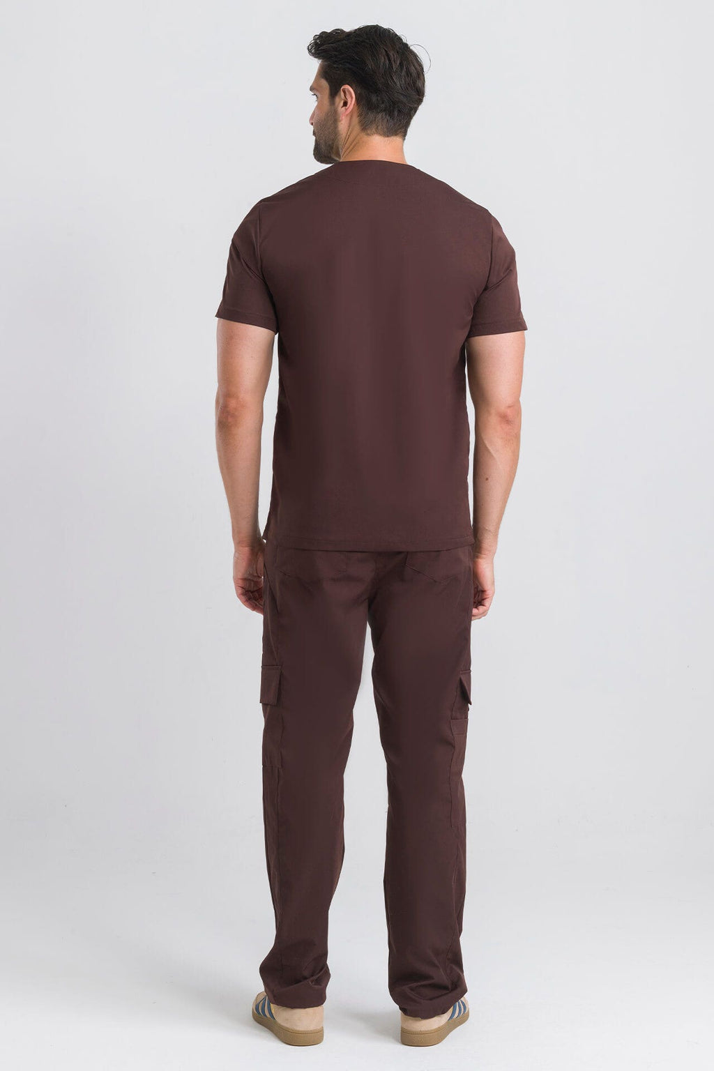 Scrub Masculino Lab - Marrom