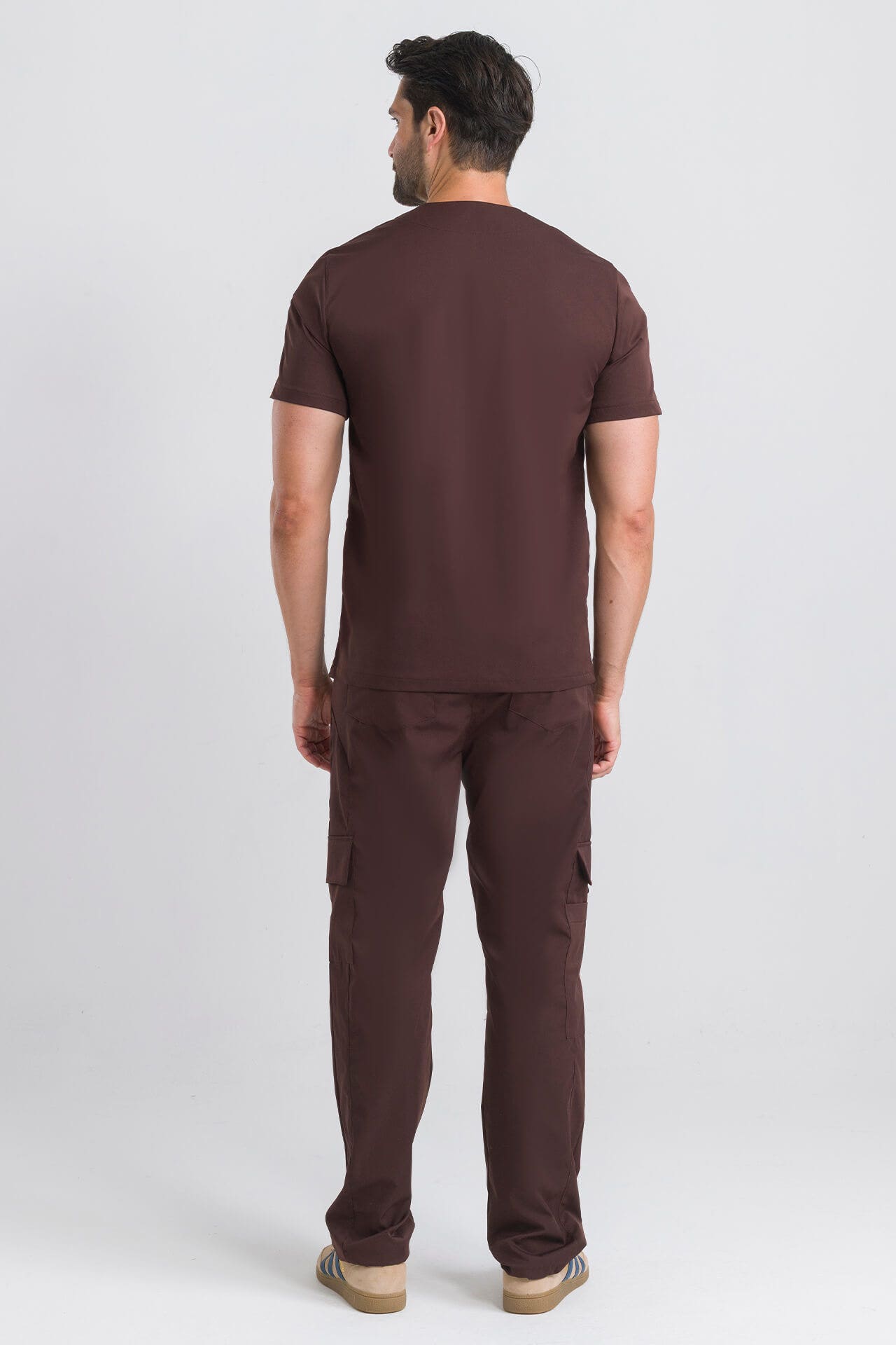 Scrub Masculino Lab - Marrom