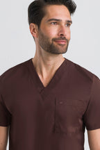 Scrub Masculino Lab - Marrom