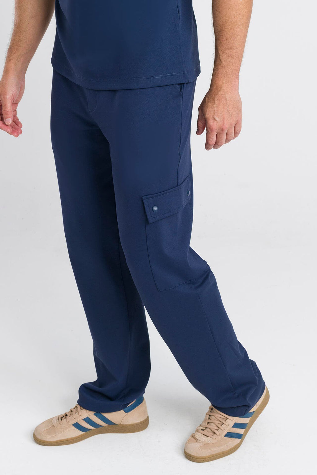 Scrub Masculino Polo - Azul Marinho