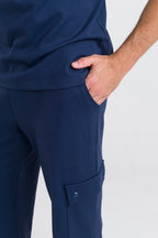 Scrub Masculino Polo - Azul Marinho