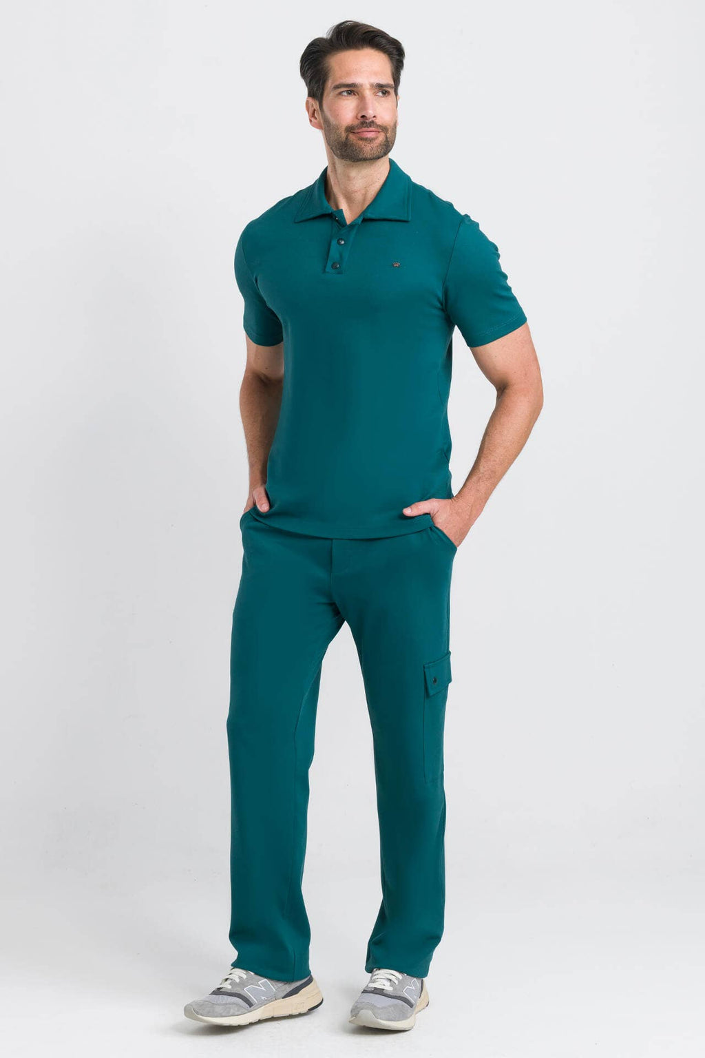 Scrub Masculino Polo - Verde