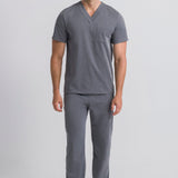 Scrub Masculino Step - Cinza
