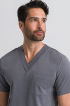 Scrub Masculino Step - Cinza