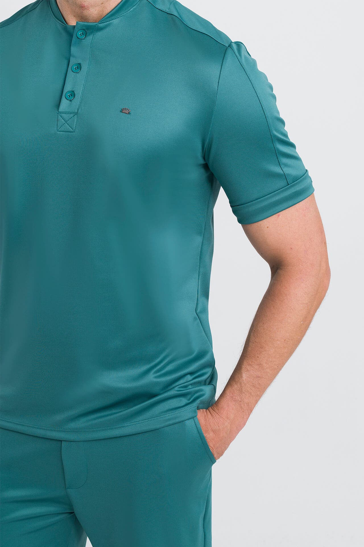 Scrub Masculino Urbane - Verde Botânico